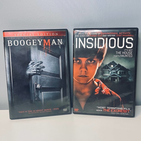 Horror Movie Lot: The Boogeyman & Insidious - Picture 1 of 10
